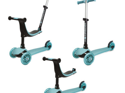 Shoko Children's Multifunctional 3-IN-1 Scooter in blue