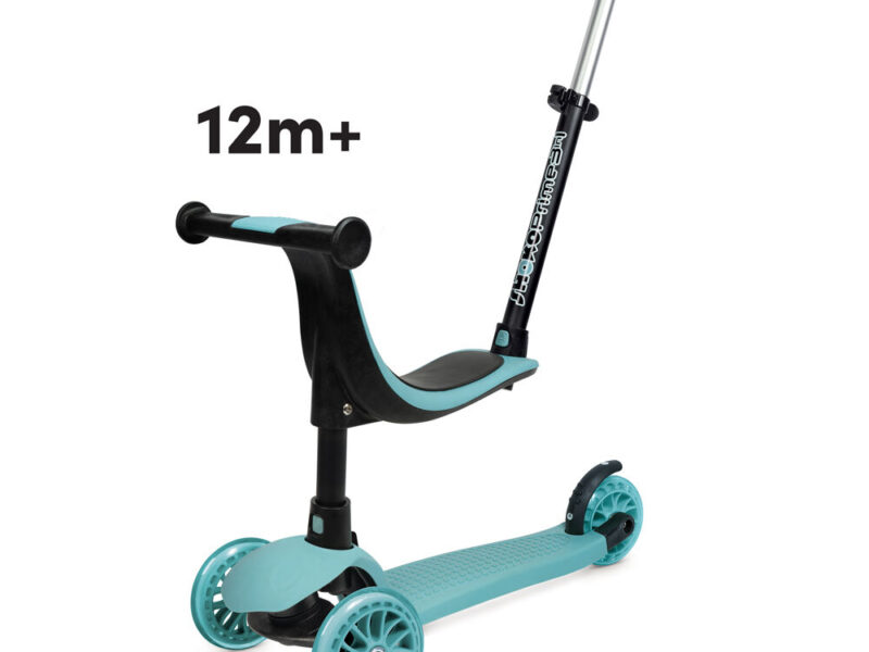 Shoko Children's Multifunctional 3-IN-1 Scooter in blue