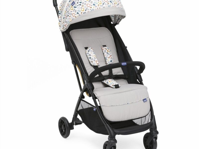 Chicco Glee Joking Beige Stroller & waterproof cover & Metal hook & Cup holder and phone case 2in1