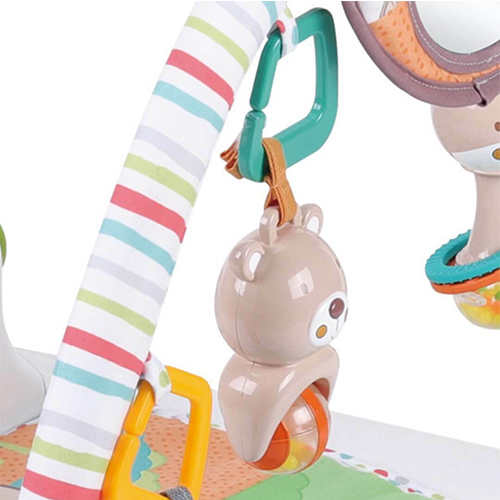 Bebe Stars Activity Gym piano racoon multicolor for newborns