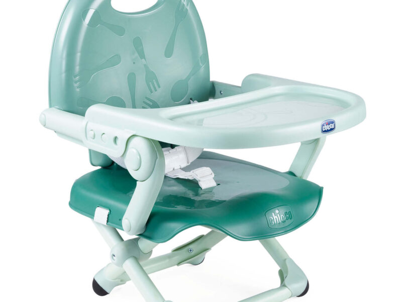 Chicco portable high chair plastic for pocket snack sage chair