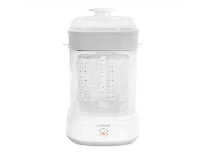 Miniland mini steamy baby bottle sterilizer