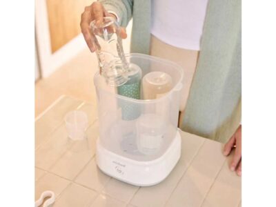Miniland mini steamy baby bottle sterilizer
