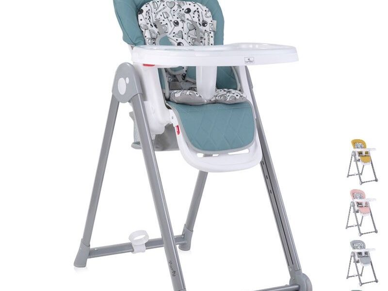 Dining Chair- High chair Lorelli® Party artic blue leather