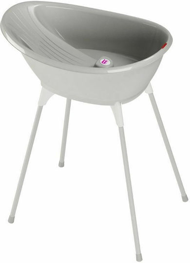 Okbaby Bella pot – Grey With Detachable Support Base & Changing table With Hard Base X-Treme Baby Indian Grey 50 x 80 cm