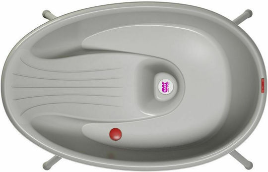 Okbaby Bella pot – Grey With Detachable Support Base & Changing table With Hard Base X-Treme Baby Indian Grey 50 x 80 cm