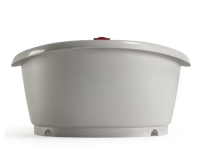 Okbaby Bella pot – Grey with detachable support base & Freeon soft changing board, With altimeter 50×70×10cm