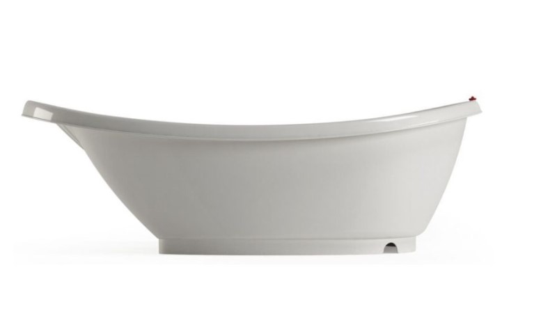 Okbaby Bella pot – Grey with detachable support base & Freeon soft changing board, With altimeter 50×70×10cm