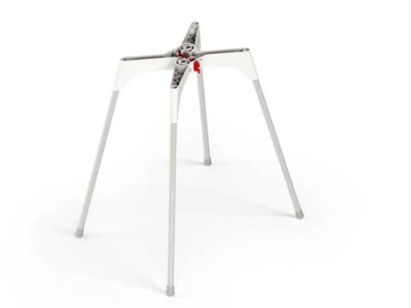 Okbaby Bella pot – Grey with detachable support base & Freeon soft changing board, With altimeter 50×70×10cm