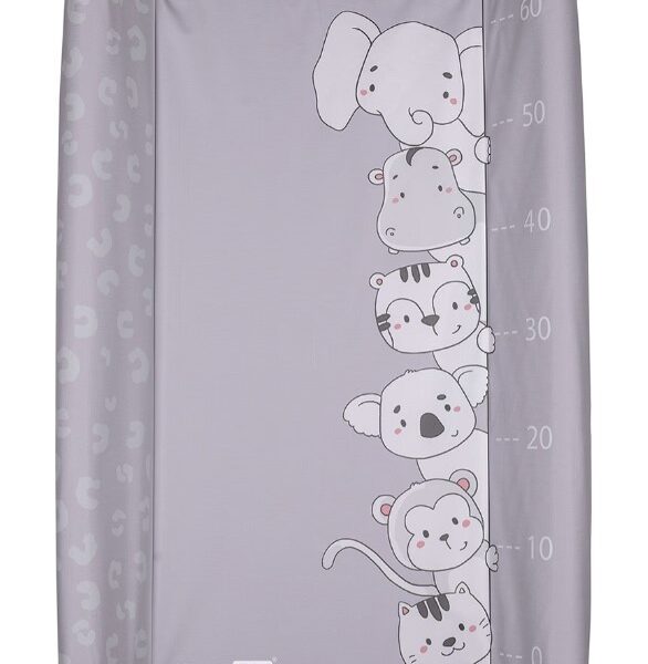 Okbaby Bella pot – Grey with detachable support base & Freeon soft changing board, With altimeter 50×70×10cm