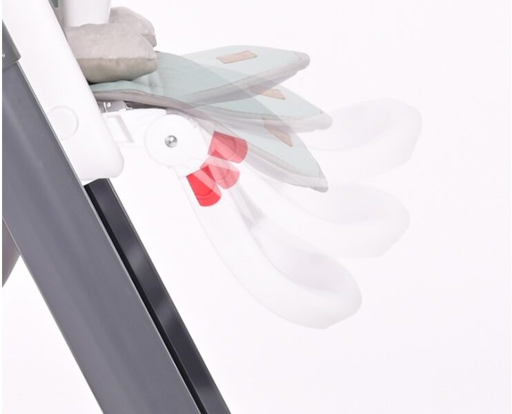 Dining Chair- High chair Lorelli® Party artic blue leather